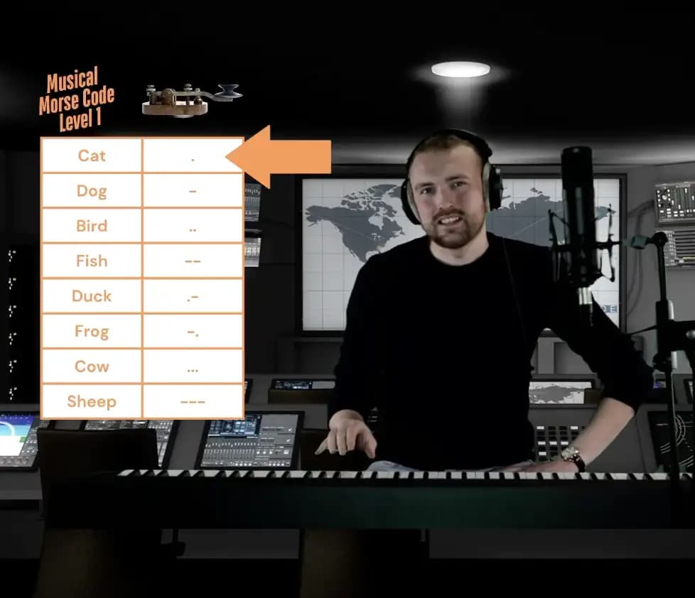 Musical Morse Code activity thumbnail