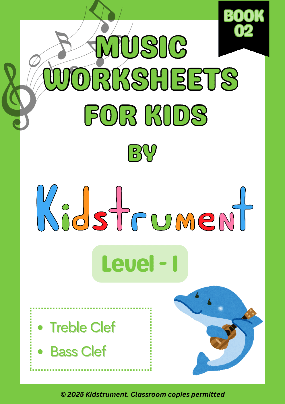 Level 1 Book 2: Treble Clef & Bass Clef activity thumbnail