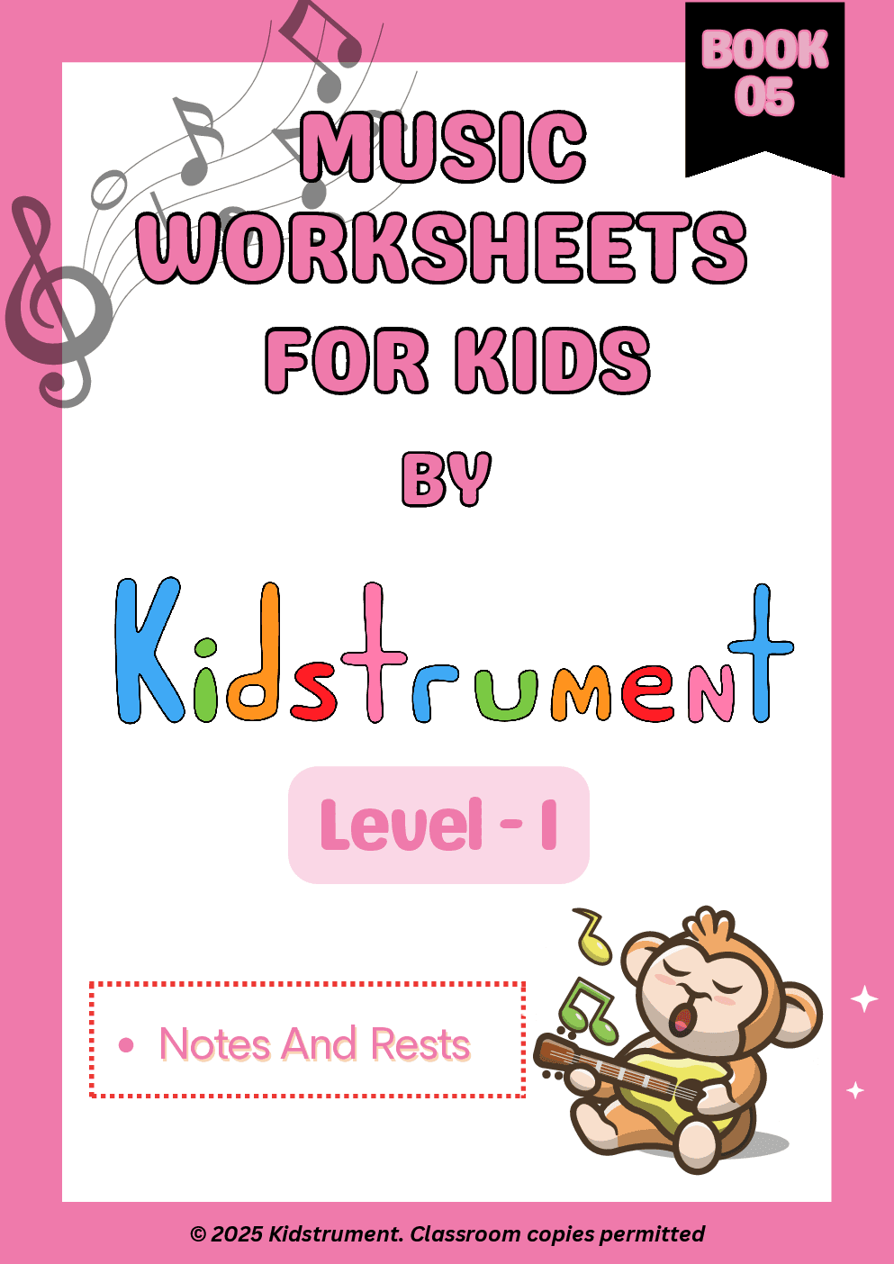 Level 1 Book 5: Notes & Rests activity thumbnail