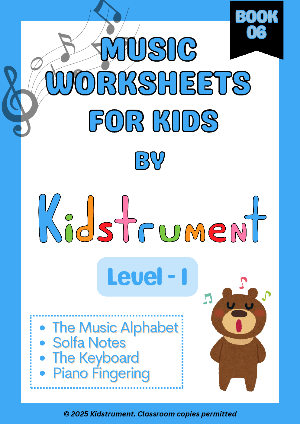 Level 1 Book 6: Musical Alphabet & Solfa Notes activity thumbnail