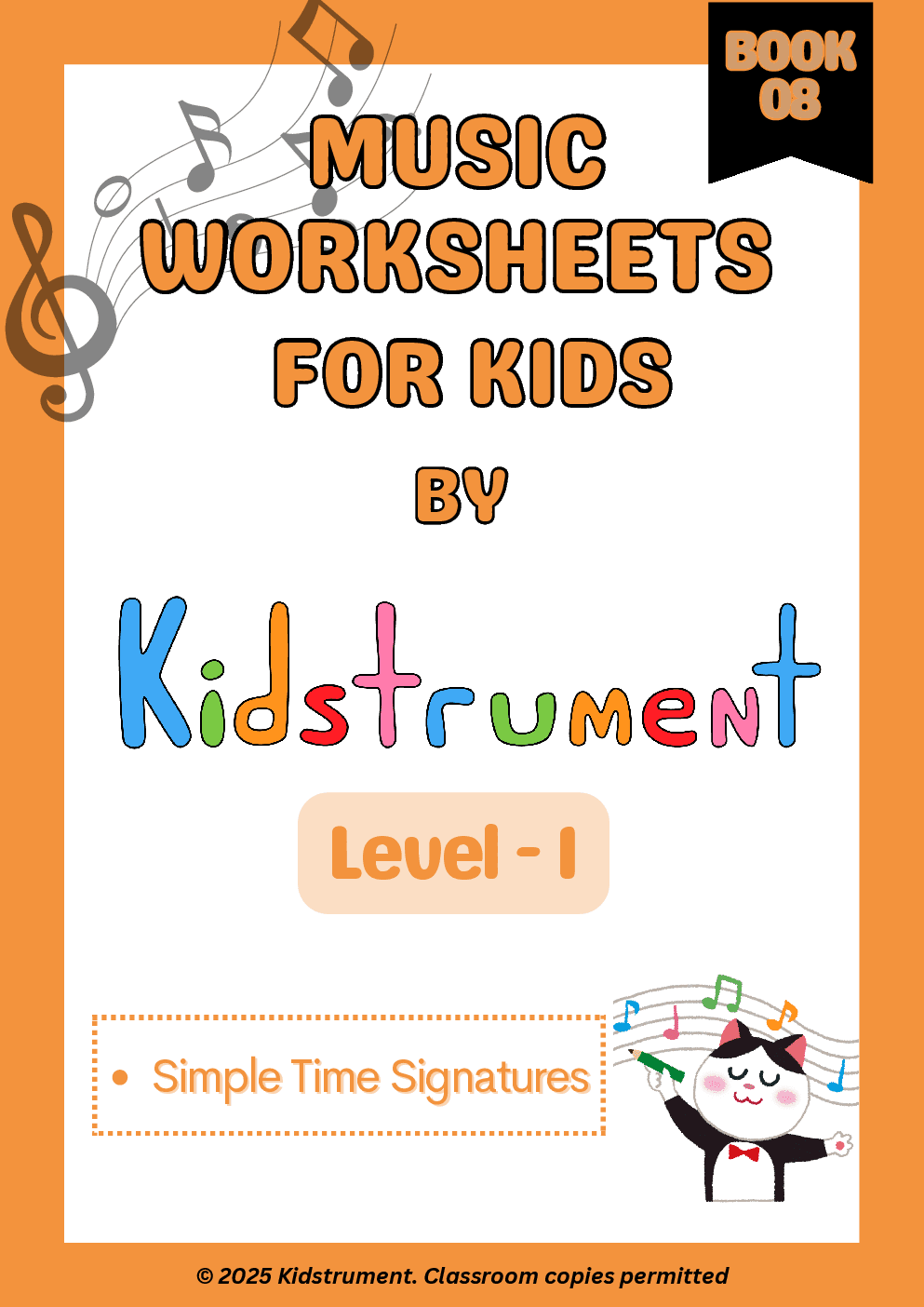 Level 1 Book 8: Simple Time Signatures activity thumbnail