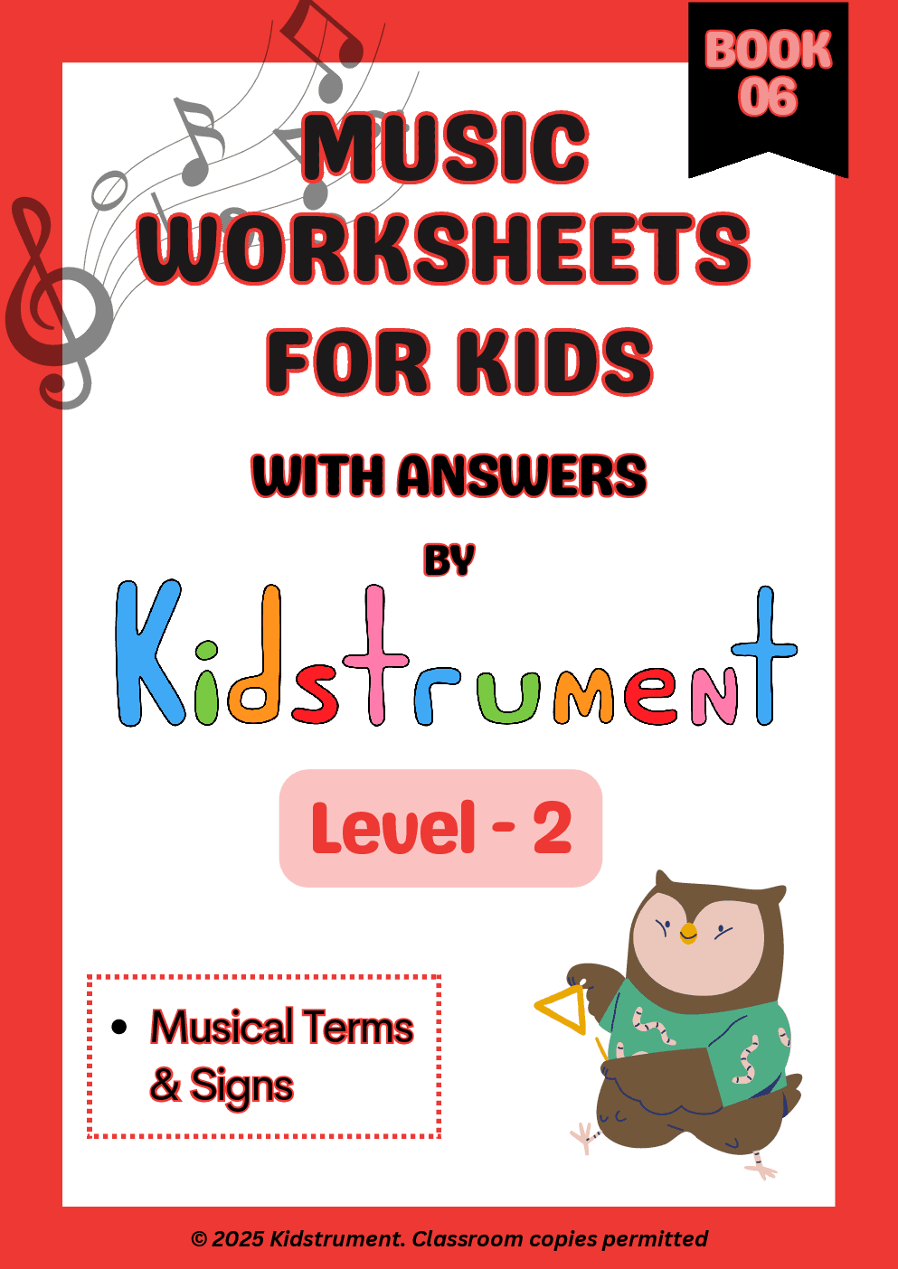 Level 2 Book 6: Musical Signs activity thumbnail